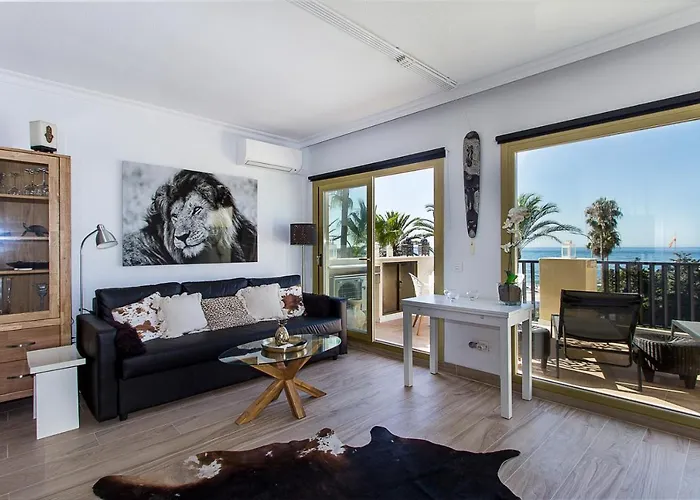 Sea Front In Apartment Marbella